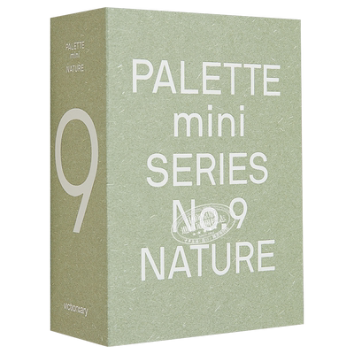 预售 Palette Mini 09 进口艺术 调色板迷你系列09：大地色 色彩搭配平面设计 Victionary【中商原版】