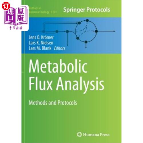 海外直订Metabolic Flux Analysis: Methods and Protocols 代谢流量分析：方法和方案