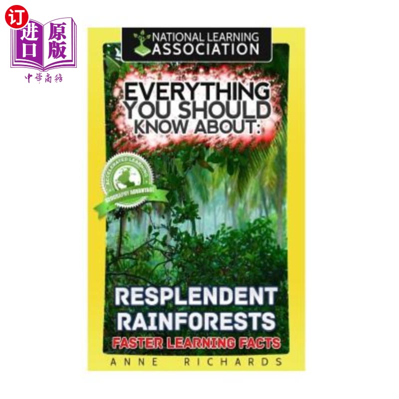 海外直订Everything You Should Know About: Resplendent Rainforests Faster Learning Facts 你应该知道的一切:金碧辉煌的