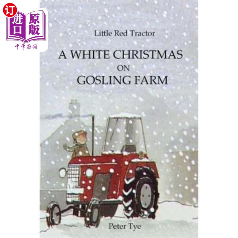 海外直订Little Red Tractor - A White Christmas on Gosling Farm 小红拖拉机-高斯林农场的白色圣诞节