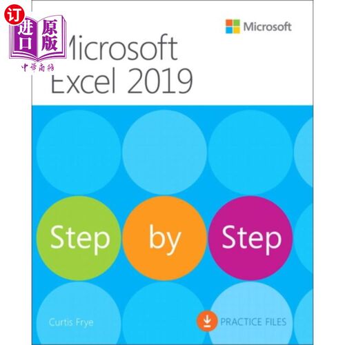 海外直订Microsoft Excel 2019 Step by Step 微软Excel 2019一步一步