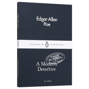 LBS 93 A Modern Detective 英文原版 小黑书 93 爱伦坡 一位现代侦探 Poe, Edgar Allan 企鹅小黑书 经典名著【中商原版】