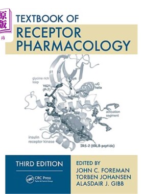 海外直订医药图书Textbook of Receptor Pharmacology 受体药理学教材