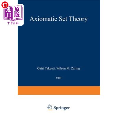海外直订Axiomatic Set Theory 公理集理论