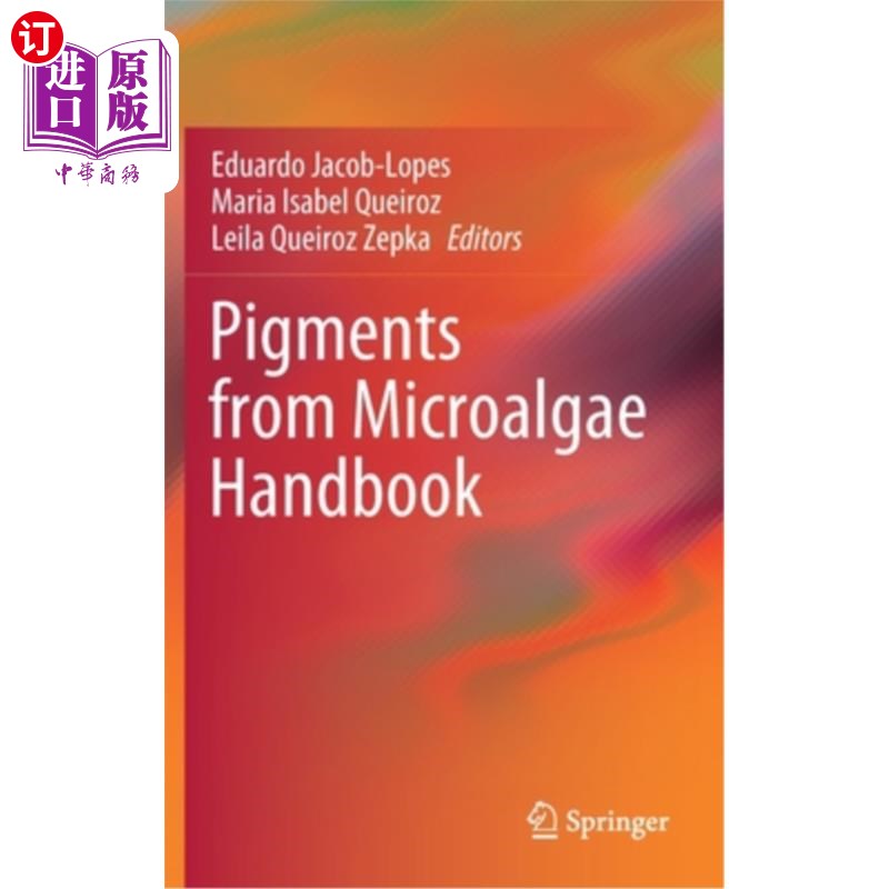 海外直订Pigments from Microalgae Handbook 来自微藻手册的颜料