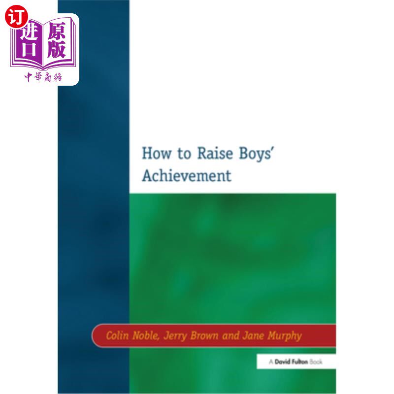 海外直订How to Raise Boys' Achievement 如何提高男孩的成绩