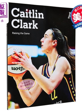 凯特琳克拉克 美国女子篮球运动员 传记 女篮史上超强新星 获WNBA新秀 Caitlin Clark 英文原版 Athletic体育明星【中商原版?