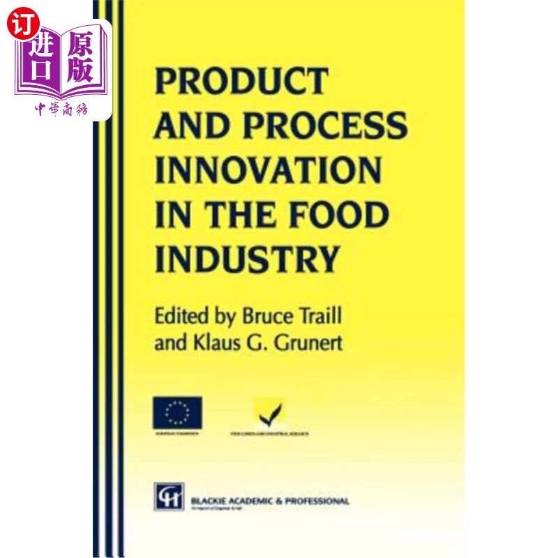 海外直订Products and Process Innovation in the Food Industry 食品行业的产品和工艺创新