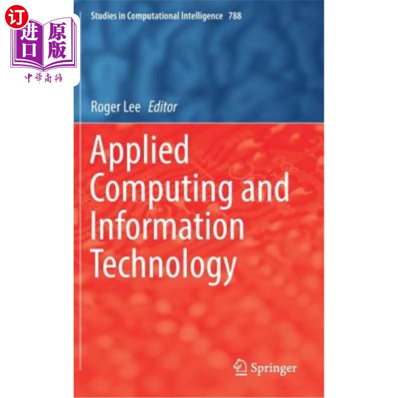 海外直订Applied Computing and Information Technology 应用计算与信息技术