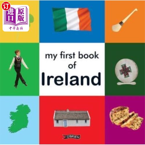 海外直订My First Book of Ireland 我的第一本关于爱尔兰的书