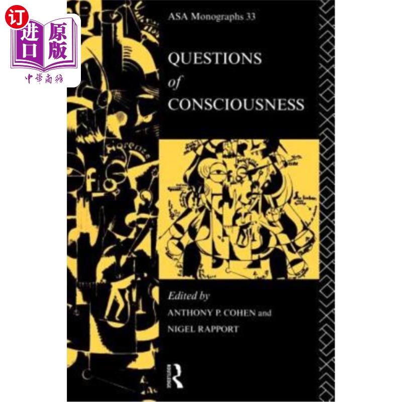 海外直订Questions of Consciousness 意识问题