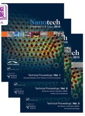 海外直订Nanotech 2013: Technical Proceedings of the 2013 Nsti Nanotechnology Conference  纳米技术2013:2
