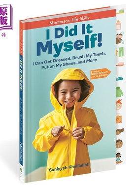 现货 I Did It Myself 蒙氏启蒙自己学 蒙特梭利教育 儿童生活技能培养 活动实践图书 英文原版 进口图书 Montessori【中商原版】