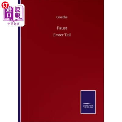 海外直订德语 Faust: Erster Teil 浮士德:第一部分