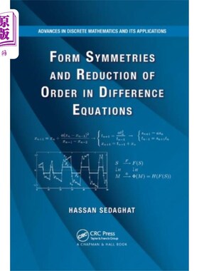 海外直订Form Symmetries and Reduction of Order in Differ... 差分方程的形式对称性与阶的约简