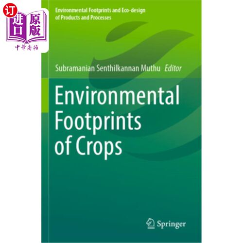 海外直订Environmental Footprints of Crops 作物的环境足迹