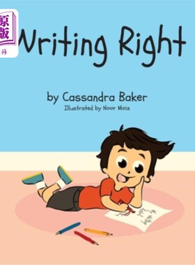 海外直订Writing Right: A Story About Dysgraphia 写作的权利:一个关于书写困难的故事