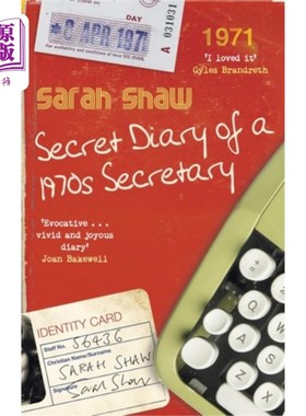 海外直订Secret Diary of a 1970s Secretary 1970年代一位秘书的秘密日记