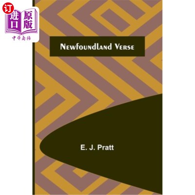 海外直订Newfoundland Verse 纽芬兰的诗句