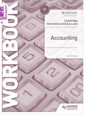 海外直订Cambridge International AS and A Level Accountin... 剑桥国际AS和A - Level会计练习册