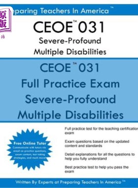 海外直订CEOE 031 Severe-Profound/Multiple Disabilities: CEOE 031 Severe-Profound/Multipl CEOE 031严重