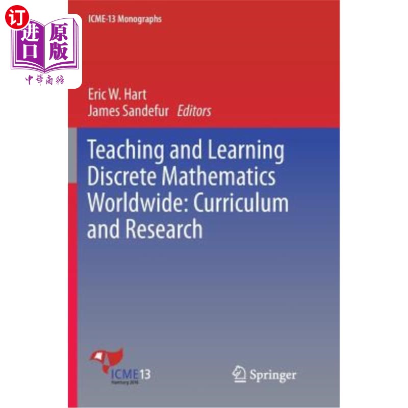 海外直订Teaching and Learning Discrete Mathematics Worldwide: Curriculum and Research 全球离散数学教学与学习:课程与研究