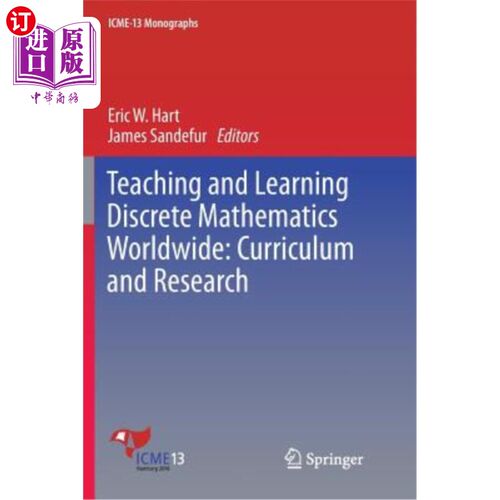 海外直订Teaching and Learning Discrete Mathematics Worldwide: Curriculum and Research 全球离散数学教学与学习:课程与研究