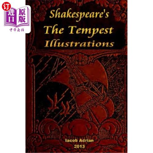 海外直订Shakespeare's The tempest Illustrations 莎士比亚的暴风雨插图