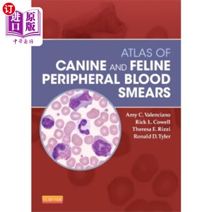 海外直订医药图书Atlas of Canine and Feline Peripheral Blood Smears 犬、猫外周血涂片图谱