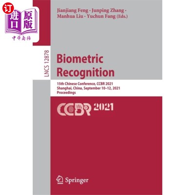 海外直订Biometric Recognition 生物特征识别