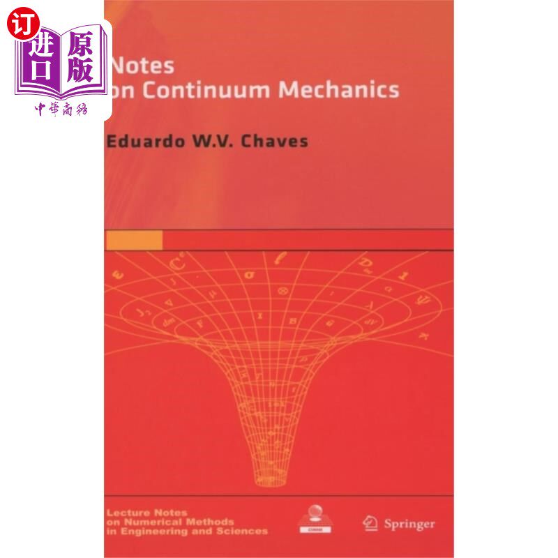海外直订Notes on Continuum Mechanics 关于连续介质力学的说明