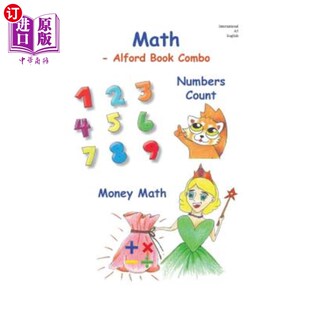 海外直订MATH -6X9 Color -Alford Book Combo: Numbers Count and Money Math 数学-6X9颜色-阿尔福德图书组合：数字计数和