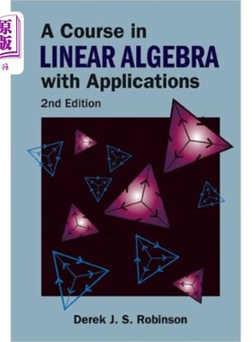 海外直订Course in Linear Algebra with Applications, a (2nd Edition) 线性代数及其应用课程a（第二版）