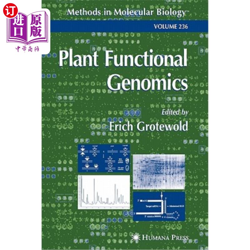 海外直订Plant Functional Genomics: Methods and Protocols 植物功能基因组学：方法和协议