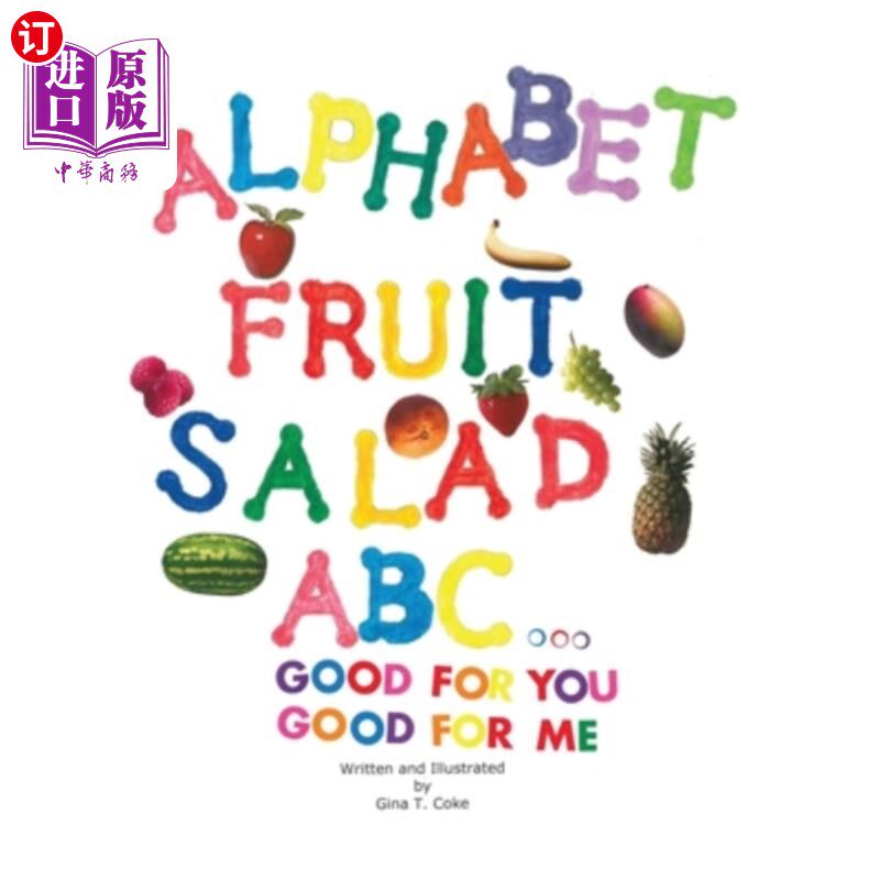 海外直订alphabet fruit salad: abc.