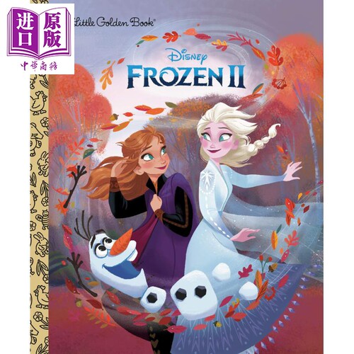 Frozen 2 Little Golden Book 小金书 冰雪奇缘2  英文原版 进口原版 2岁到5岁 儿童图画书 Nancy Cote【中商原版】
