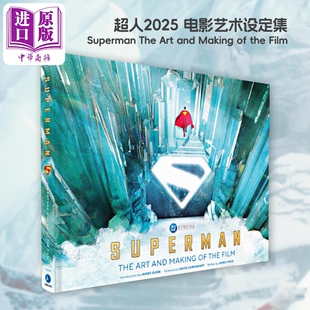 the 尼库拉斯霍尔特尼子 Art 超人2025 Superman 电影设定集 英文原版 大卫科伦斯韦 预售 and The Making Film