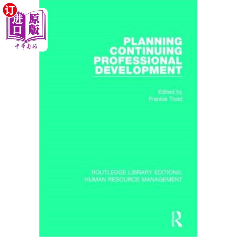 海外直订Planning Continuing Professional Development 规划持续专业发展