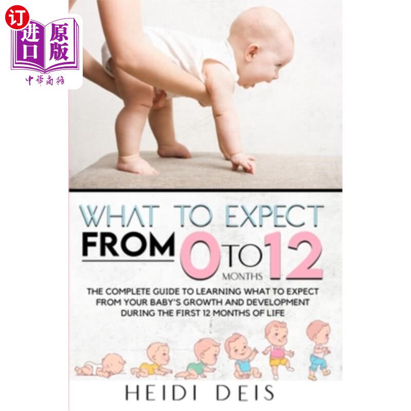 海外直订What to Expect from 0 to 12 Months: The Complete Guide to Learning What to Expec 从0到12个月的期望值：了解