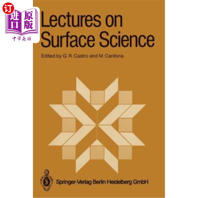海外直订Lectures on Surface Science: Proceedings of the Fourth Latin-American Symposium  表面科学讲座:第四届拉丁美