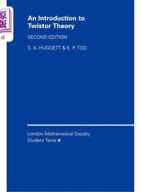 海外直订An Introduction to Twistor Theory 扭体理论导论