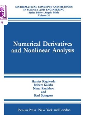 海外直订Numerical Derivatives and Nonlinear Analysis 数值导数与非线性分析
