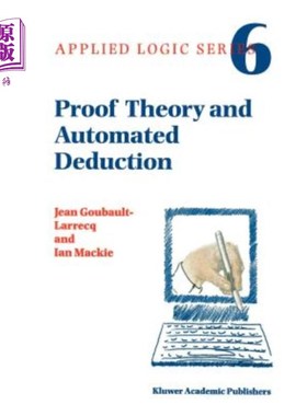 海外直订Proof Theory and Automated Deduction 证明理论与自动推理