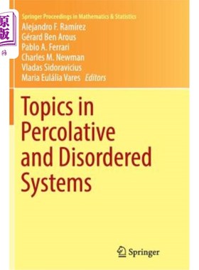 海外直订Topics in Percolative and Disordered Systems 渗流和无序系统的主题