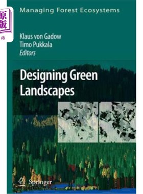 海外直订Designing Green Landscapes 设计绿色的风景