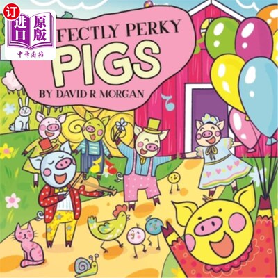 海外直订Perfectly Perky Pigs 非常活泼的猪