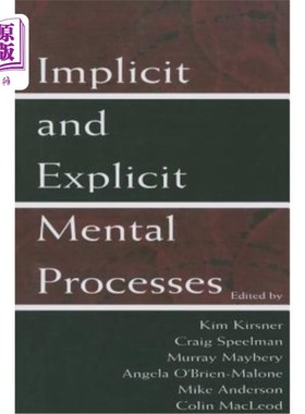 海外直订Implicit and Explicit Mental Processes 内隐和外显心理过程