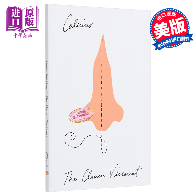 现货 分成两半的子爵 卡尔维诺  豆瓣高分 英文原版 The Cloven Viscount【中商原版】