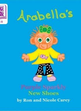 海外直订Arabella's Purple Sparkly New Shoes 2023 revision 阿拉贝拉的紫色闪亮新鞋2023修订版