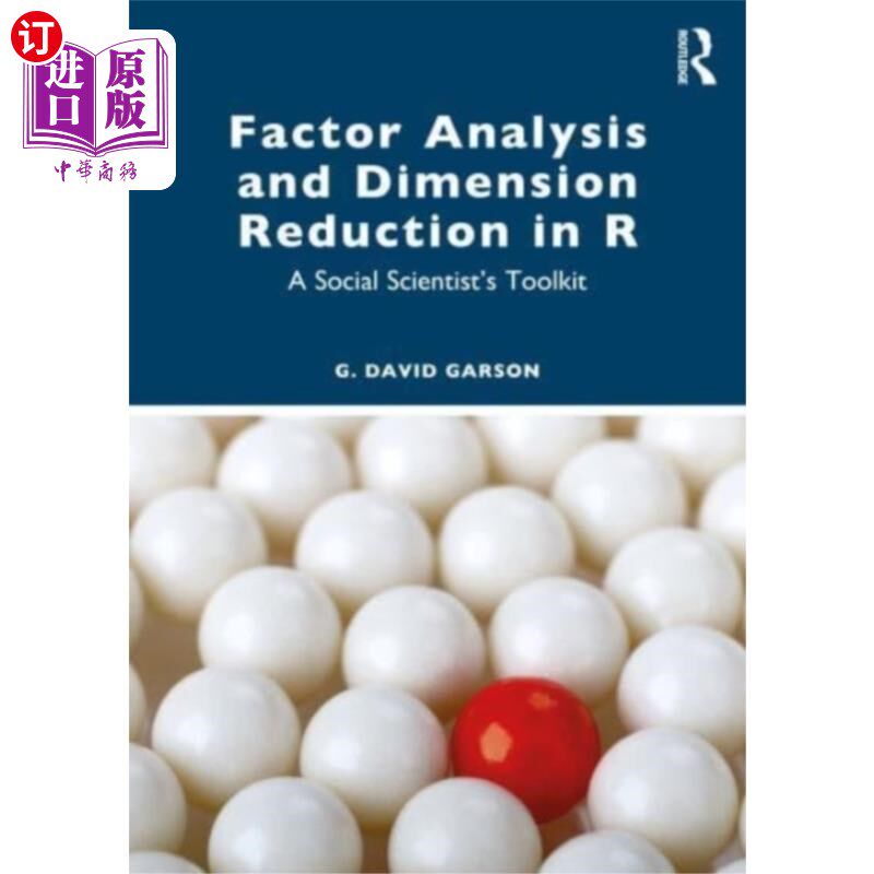 海外直订Factor Analysis and Dimension Reduction in R R的因子分析与降维